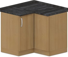 Spodní skříňka rohová 100x100x90cm - Wenge