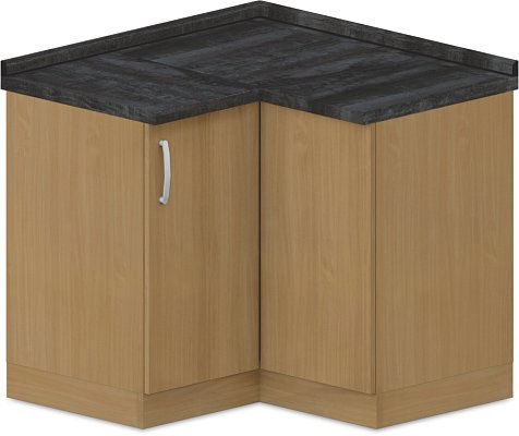 Spodní skříňka rohová 100x100x90cm - Wenge