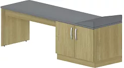 Vyšetřovací lehátko 195x60x60cm - Wenge