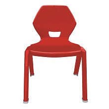 Dětská plastová židlička DIAMOND LITTLE vel. 1 - Červená