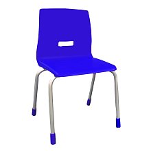 Židle S30 polypropylen velikost 4 - Modrá
