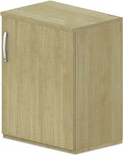 Stolová skříň s dvířky 60x42x75cm - Bílá