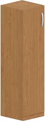 Policová skříň, dvířka 40x42x145cm - Třešeň Havana