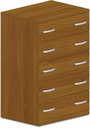 Komoda zásuvková 80x60x145cm - Třešeň Havana