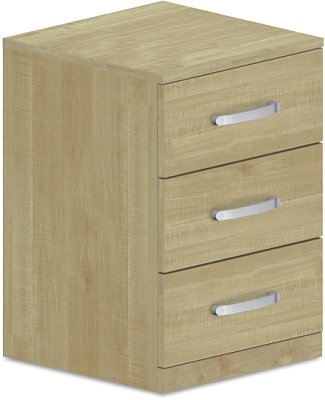 Noční stolek 45x45x65cm - Buk bílý