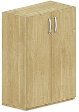 Skříň policová, dvířka 80x42x110cm - Wenge