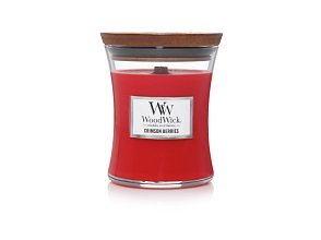 WoodWick sklo střední - 9,9x11,4 - Crimson Berries