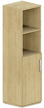 Skříň policová, dvířka/niky 40x42x110cm - Wenge