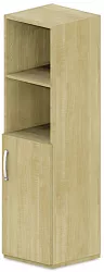 Skříň policová, dvířka/niky 40x42x110cm - Wenge