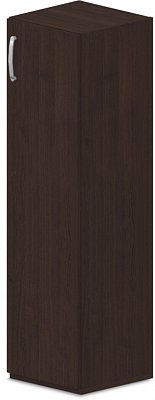 Skříň policová, dvířka 40x42x145cm - Wenge