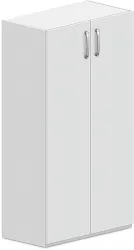 Skříň policová, dvířka 80x42x145cm - Wenge