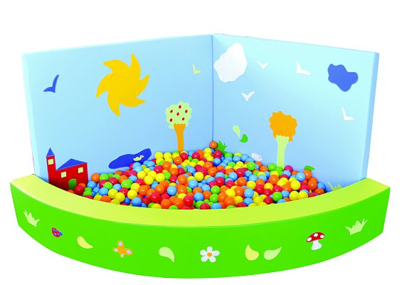 Vnitřní podložka pro rohový jarní bazén