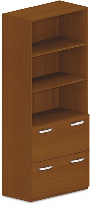 Skříň policová, registratury/niky 80x42x180cm - Wenge