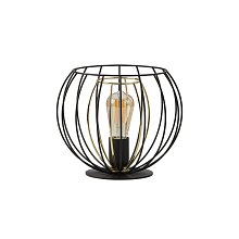 Stolní lampa Jaula 23x23x29cm - Černá