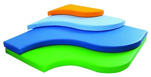 Koberec ve tvaru kopce