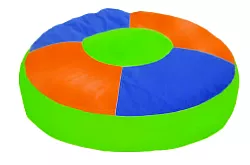 Polštář s barevnými klíny