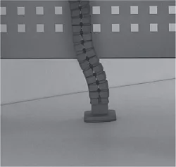 Držák kabelů - flexibilní vertikální