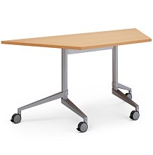 Trapézový stůl Flex-table 3581-280 160x80cm - Pastelově šedá