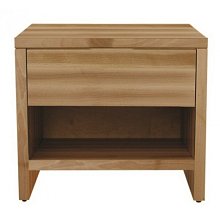 Noční stolek z masivního buku 50x35x45cm - Buk-geteborg