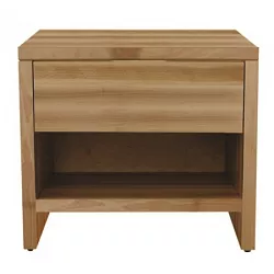 Noční stolek z masivního buku 50x35x45cm - Buk-wenge