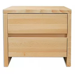 Noční stolek z masivního buku 50x35x45cm - Buk-wenge