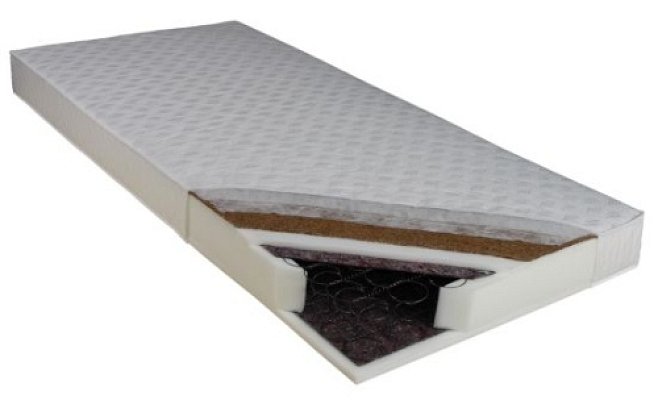 Matrace pružinová medium z bonelových pružin - Kokos M 90x200
