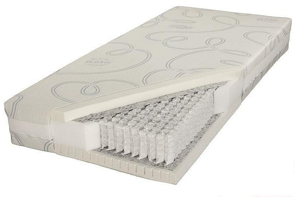 Matrace s jádrem vyrobeným z taštičkových pružin - Space 1000S 140x200
