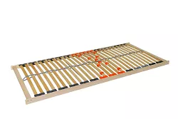 Rošt pevný lamelový s 28 lamelami Double Klasik -140x200