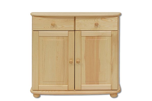 Komoda kombinovaná z masivní borovice 85x42x92cm - Borovice