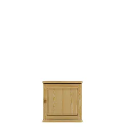 Skříňový nástavec z masivní borovice 47x57x50cm - Šedá