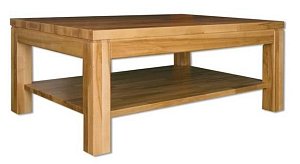 Konferenční stolek z přírodního buku 120x80x75 - Geteborg