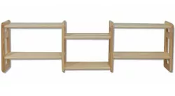 Police 110x19x44cm - Šedá