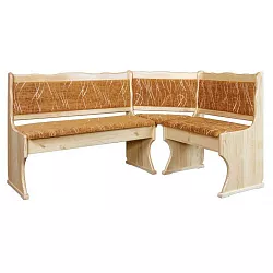 Jídelní lavice 150x110x86cm - Šedá