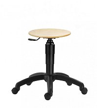 Taburet báze plast na kolečkách - 1290 L TABURET plast - 9000