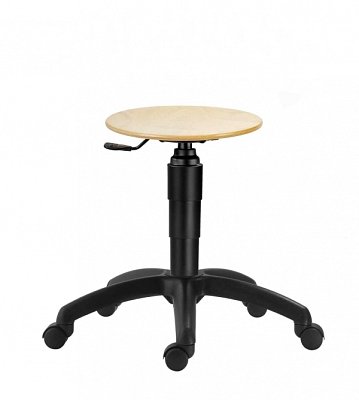 Taburet báze plast na kolečkách - 1290 L TABURET plast - 9000