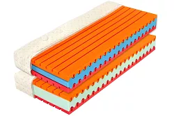 Partnerská visco matrace se systémem AirForce - Flora 180x200 - Soft 26