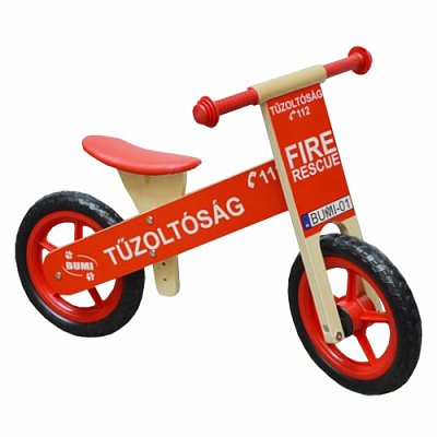 Dřevěné odrážedlo hasiči