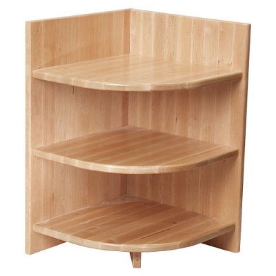 Dřevěná kuchyňka I - Rohová skřínka