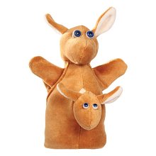 Maňásek plyšový 18cm - Klokan
