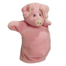 Maňásek plyšový 18cm - Prasátko