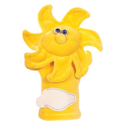 Maňásek plyšový 18cm - Sluníčko