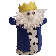 Maňásek plyšový 18cm - Starý král