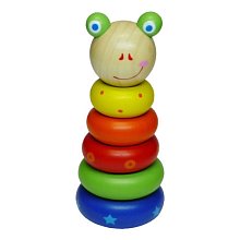 Dřevěná skládačka II - Žabka