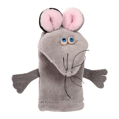 Maňásek plyšový 6 cm - Myška