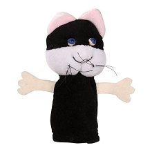 Maňásek plyšový 15 cm - Kočička