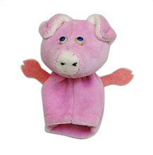 Maňásek plyšový 15 cm - Prasátko