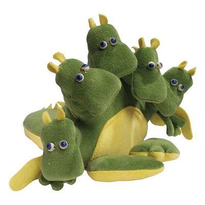 Maňásek plyšový 22 cm - Drak