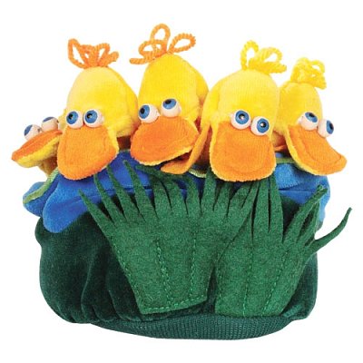 Maňásek plyšový 22 cm - Jezírko s kačenkami