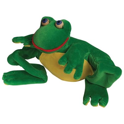 Maňásek plyšový 22 cm - Žába