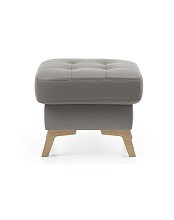 Taburet FIORD 56x56x45 - Šedá